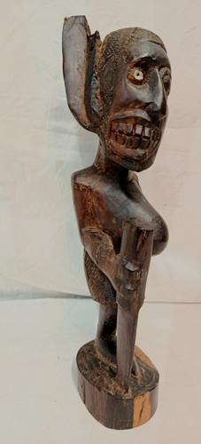 Holzfigur wahrscheinlich - holzfigur,