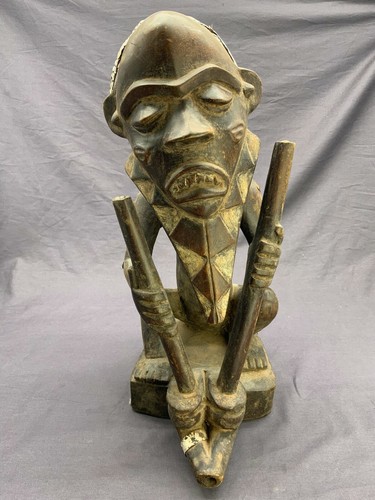 Afrika skulptur sitzender - afrika,