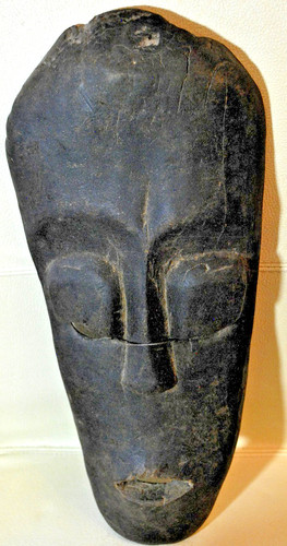 Antike afrikanische maske - afrikanische,