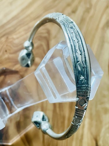 Massiver tuareg silber armreif - massiver,