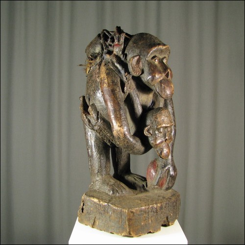 51845 alte affen figur - 51845), affen-figur
