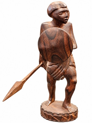 Afrikanische holz figur - holz,