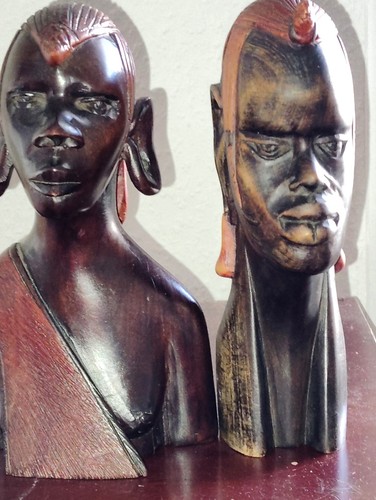 Afrikanische holzskulptur - afrikanische,