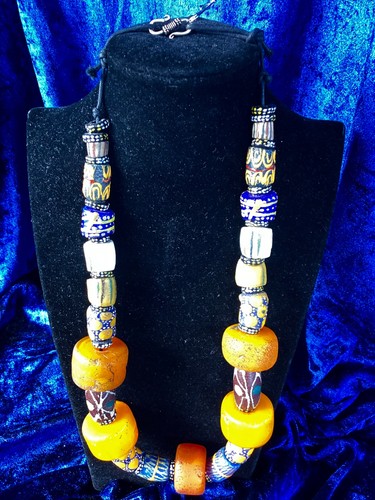 Tribal trade bead kette antik - kette,