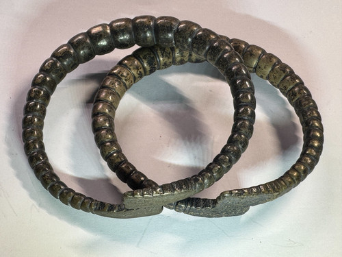 Alte bronze armreife - alte, (2)