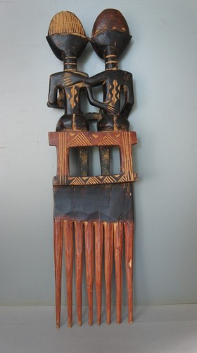 Afrika figur holz kamm - holz,