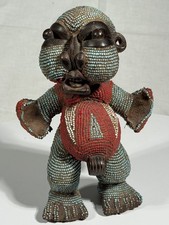 Figur Afrika Bamileke Perlen
