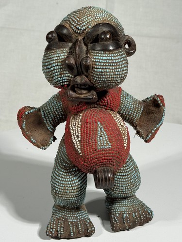 Figur afrika bamileke perlen - figur,