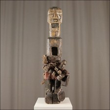 70987) Alte Fetisch-Figur Teke