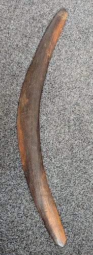 Antiker afrikanischer bumerang - antiker,