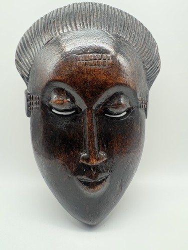 Afrikanische antike holzmaske - antike,