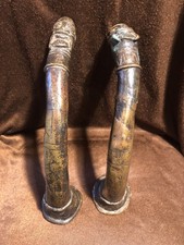 2 skulpturale Bronzeobjekte